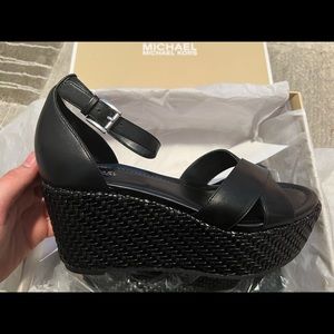Michael Kors wedge sandals